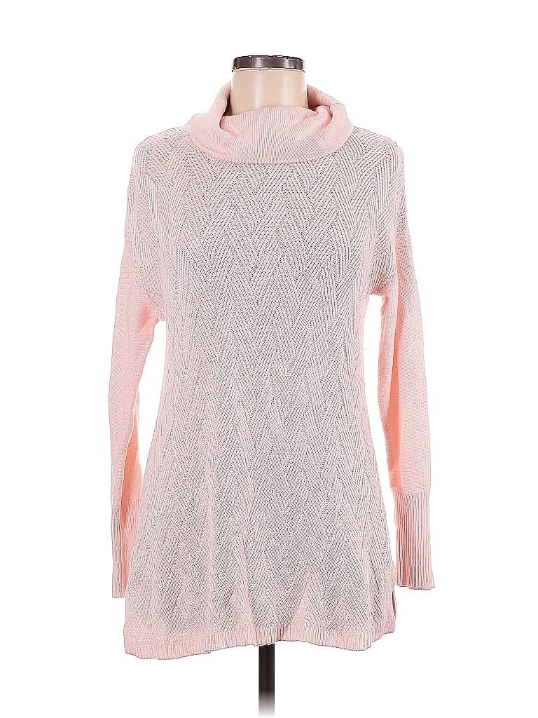 Pre-owned The Limited Turtleneck Sweater In Pink