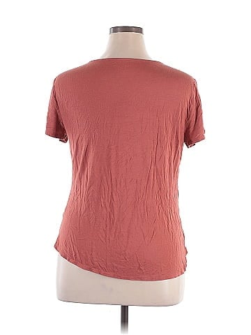 Soho JEANS NEW YORK & COMPANY Short Sleeve Blouse (view 2)
