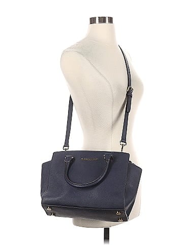 MICHAEL Michael Kors Leather Satchel (view 2)