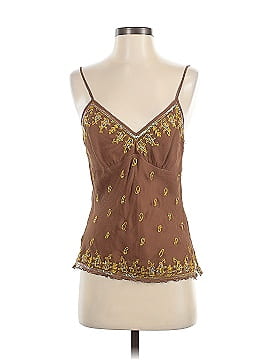 Bebe Sleeveless Silk Top