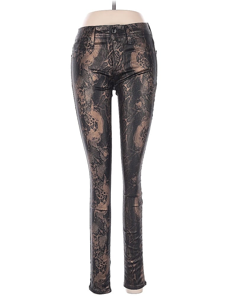 Pre-owned Fidelity Leggings In Gold