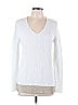 Liz Claiborne White Pullover Sweater Size L - photo 1