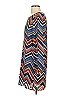 Almost Famous 100% Polyester Chevron-herringbone Blue Casual Dress Size S - photo 5