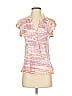 Young Fabulous & Broke Pink Short Sleeve Henley Size XS - photo 1