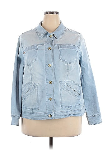 Isaac Mizrahi LIVE! Denim Jacket (view 1)