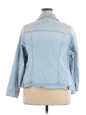 Isaac Mizrahi LIVE! Denim Jacket (view 2)