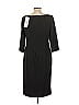 David Meister Solid Black Cocktail Dress Size 12 - photo 2