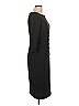 David Meister Solid Black Cocktail Dress Size 12 - photo 4