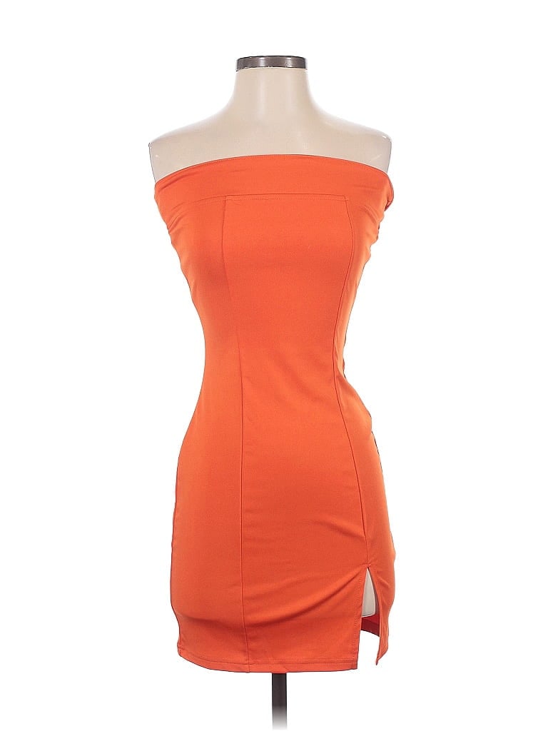 Pre-owned Shein Cocktail Dress In Orange
