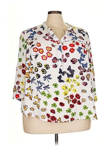 Serengeti 3/4 Sleeve Blouse (view 1)