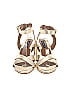 Margaux Metallic Ivory Gold Sandals Size EU 37 1/2 - photo 2