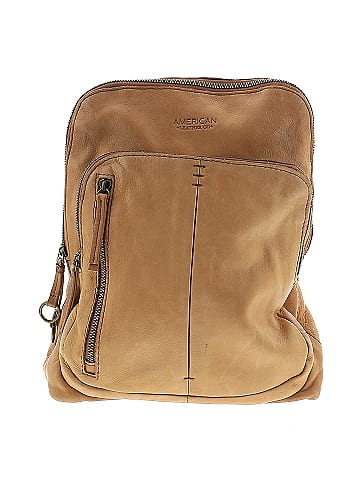 American Leather Co Leather Backpack (view 1)