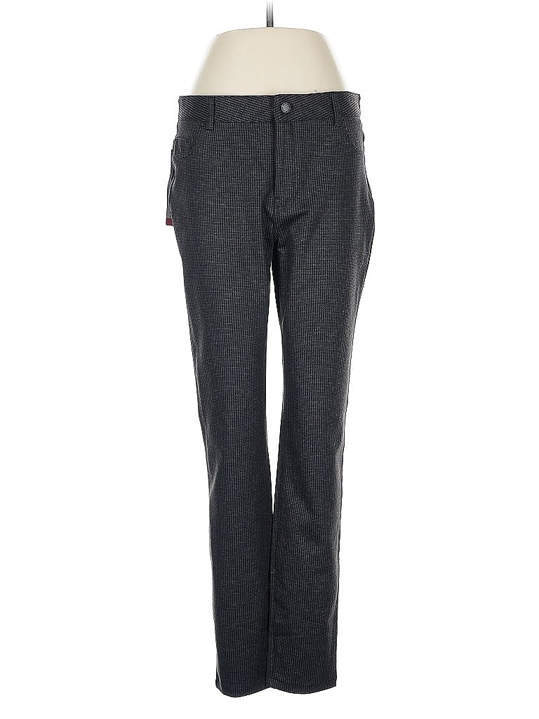 DKNY Jeans Chevron-herringbone Gray Dress Pants Size M - photo 1