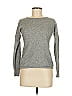 Sofia Cashmere 100% Cashmere Gray Cashmere Pullover Sweater Size M - photo 1