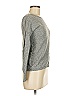 Sofia Cashmere 100% Cashmere Gray Cashmere Pullover Sweater Size M - photo 4