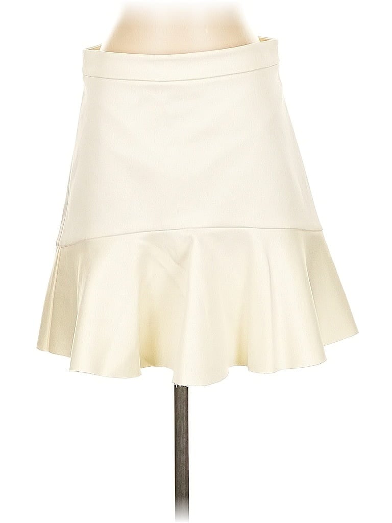 Pre-owned Rachel Zoe Formal Skirt In White