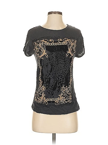 Zara W&B Collection Short Sleeve Top (view 1)