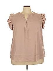 Zenana Short Sleeve Blouse