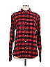 Frank & Eileen 100% Cotton Checkered-gingham Red Long Sleeve Button-Down Shirt Size M - photo 1