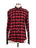 Frank & Eileen 100% Cotton Plaid Red Long Sleeve Button-Down Shirt Size M - photo 1