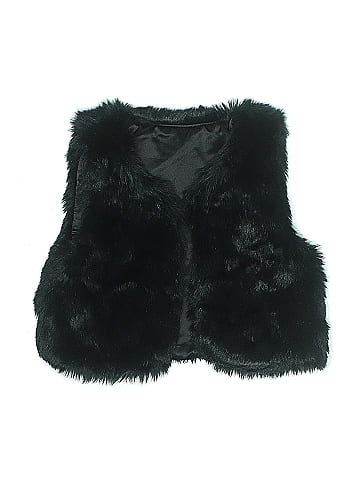 Kids Faux Fur Vest (view 1)