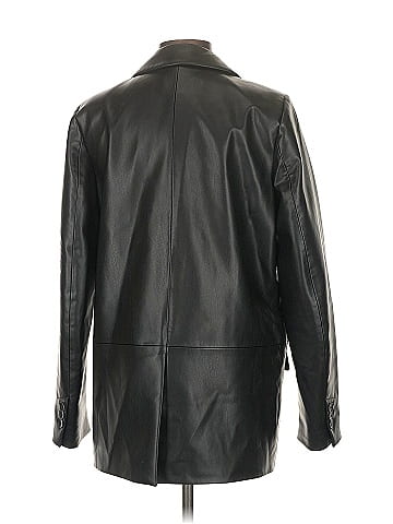 Zara Faux Leather Jacket (view 2)