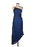 o.p.t 100% Polyester Solid Blue Cocktail Dress Size S - photo 1