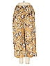 Elie Tahari 100% Linen Floral Gold Linen Pants Size XS - photo 1