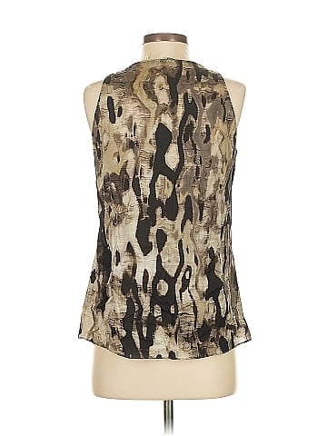 Elie Tahari Sleeveless Silk Top (view 2)