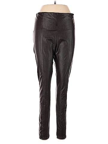 Lyssé Faux Leather Pants (view 1)
