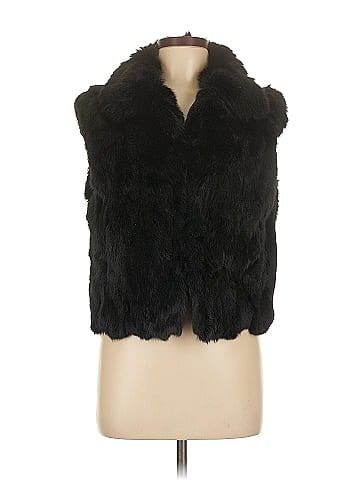 Adrienne Landau Faux Fur Vest (view 1)