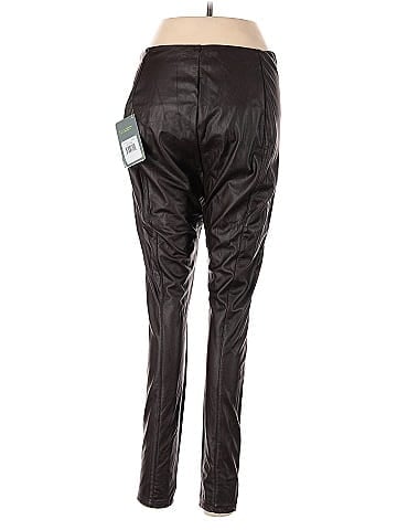 Lyssé Faux Leather Pants (view 2)