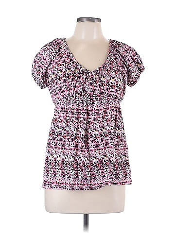 Daisy Fuentes Short Sleeve Blouse (view 1)