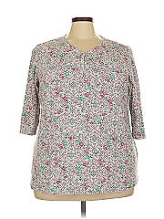 Croft & Barrow 3/4 Sleeve Blouse