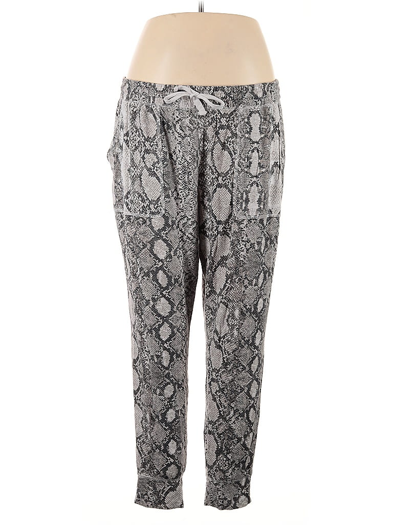 Pre-owned Express Outlet Casual Pants In Gray