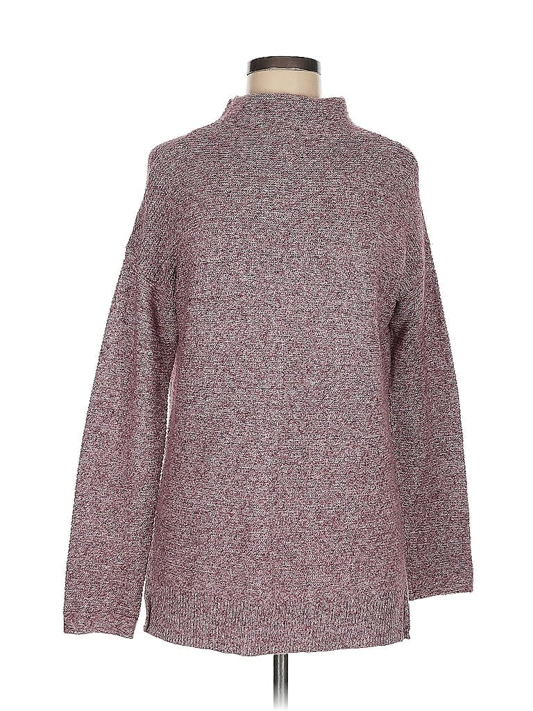 Pre-owned Old Navy Turtleneck Sweater In Burgundy