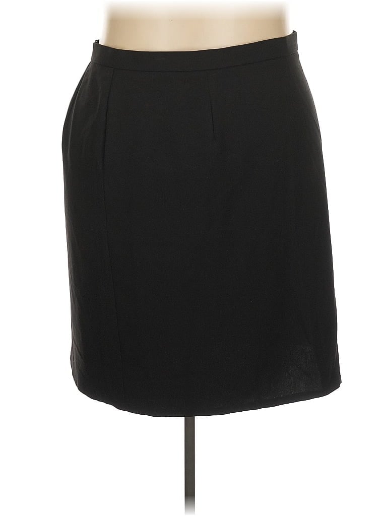 Pre-owned Dressbarn Formal Skirt In Black