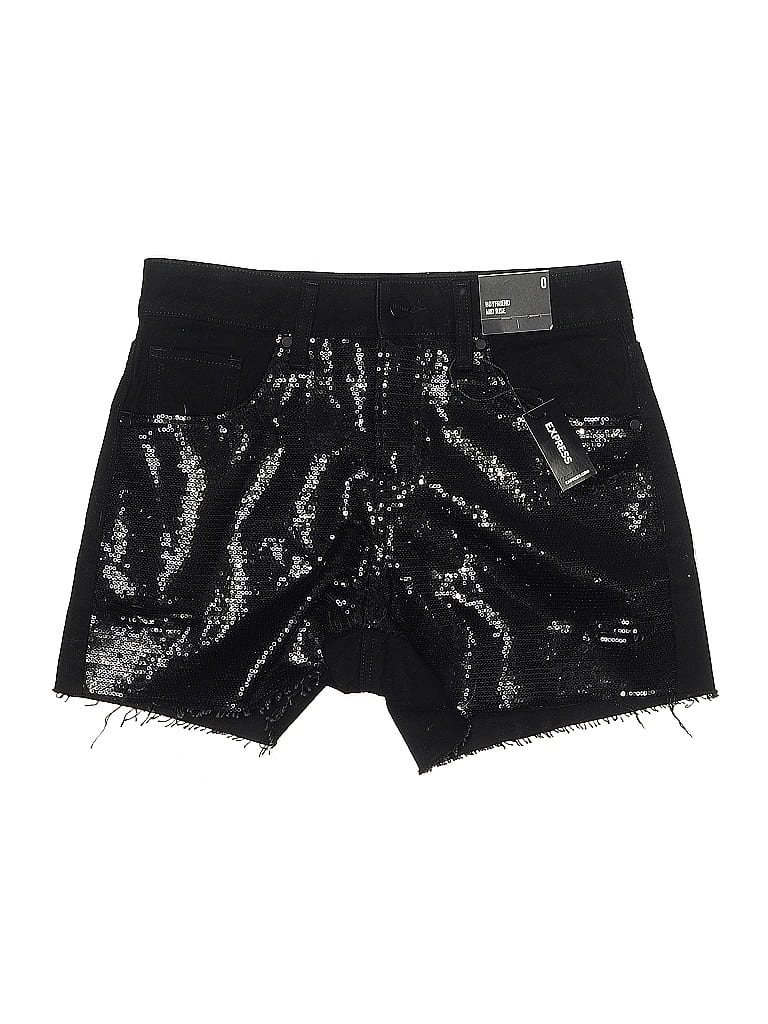 Pre-owned Express Shorts In Black