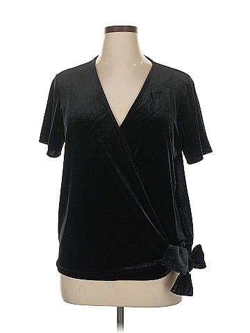 Ann Taylor Short Sleeve Blouse (view 1)