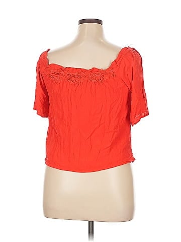 Guess Short Sleeve Blouse (view 2)
