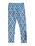Justice Print Blue Leggings Size 8 (big kids) - photo 1