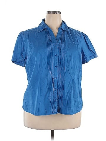 Croft & Barrow Short Sleeve Blouse (view 1)