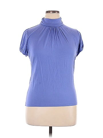 August Silk Short Sleeve Turtleneck (view 1)