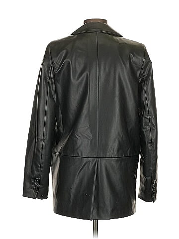 Zara Faux Leather Jacket (view 2)