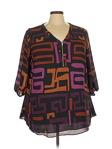 Avenue 3/4 Sleeve Blouse (view 1)