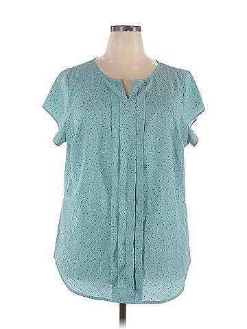 Croft & Barrow Short Sleeve Blouse (view 1)