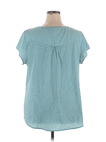 Croft & Barrow Short Sleeve Blouse (view 2)