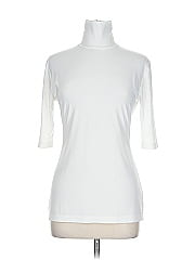 Norma Kamali Short Sleeve Turtleneck
