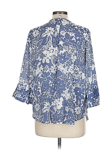 Counterparts 3/4 Sleeve Blouse (view 2)