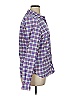 Marmot 100% Polyester Plaid Purple Long Sleeve Blouse Size XL - photo 4